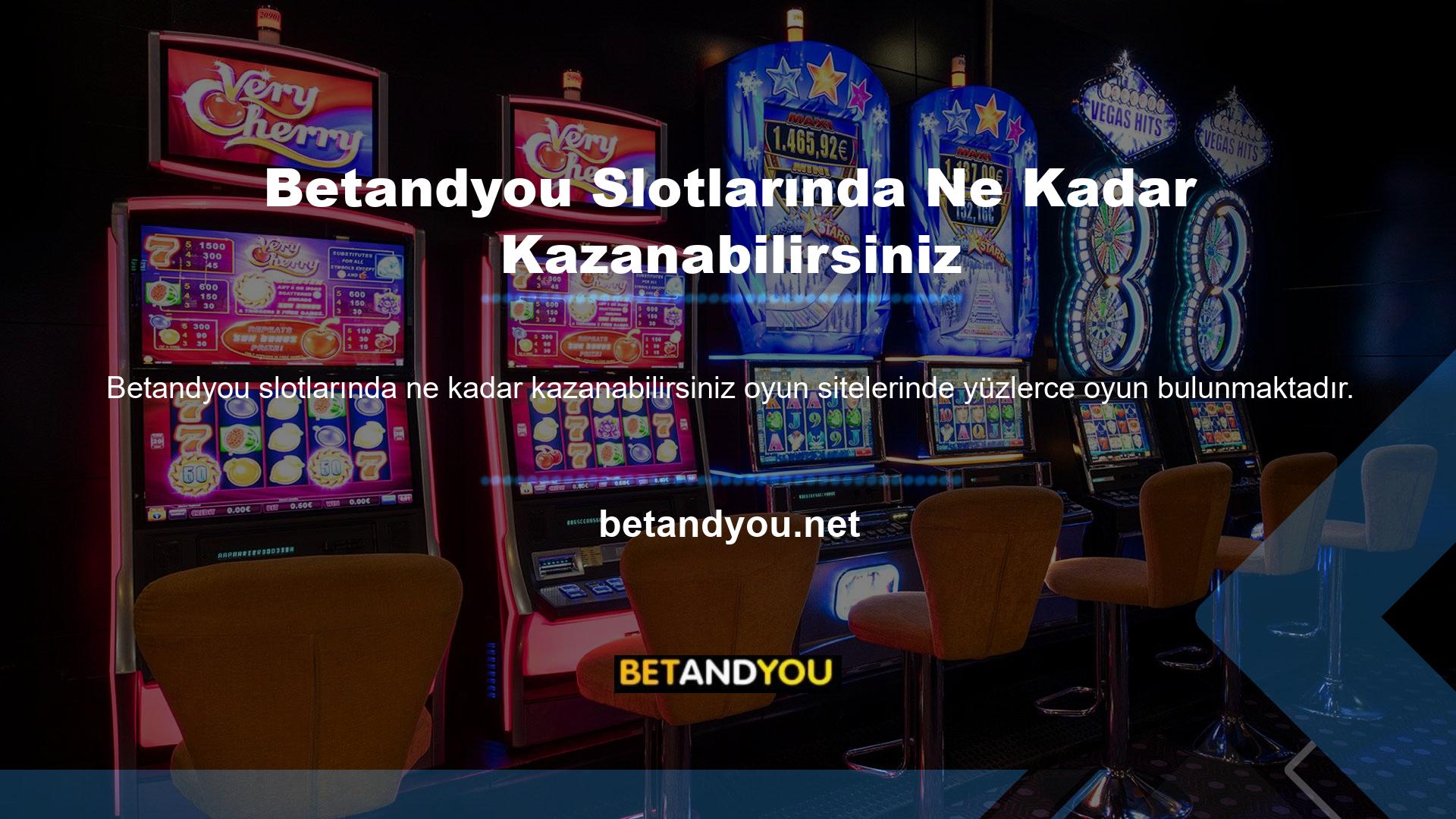 Slot makineleri sanal casino dünyasının en popüler oyunlarından biridir