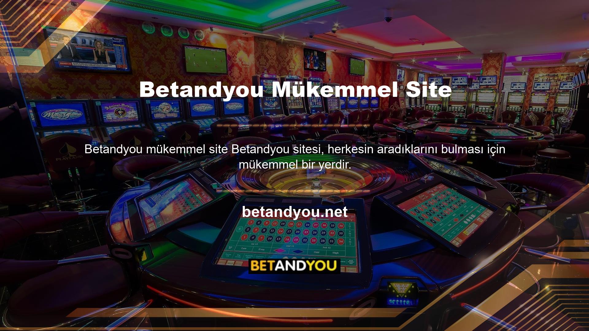 Bu web sitesinin casino söz konusu olduğunda birçok faydası vardır