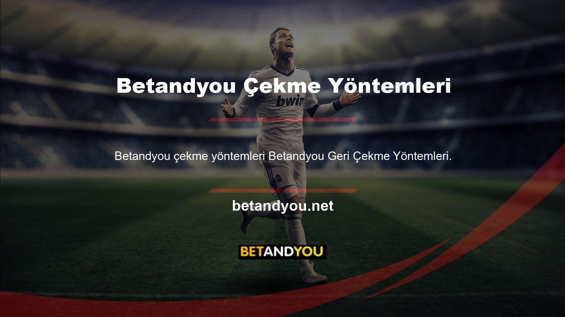 Sanal spor, bingo, casino, bahis ve diğer oyunlarla en önemli Betandyou bahis sitesi özel para çekme tekniklerine sahip kullanıcılara izin verir